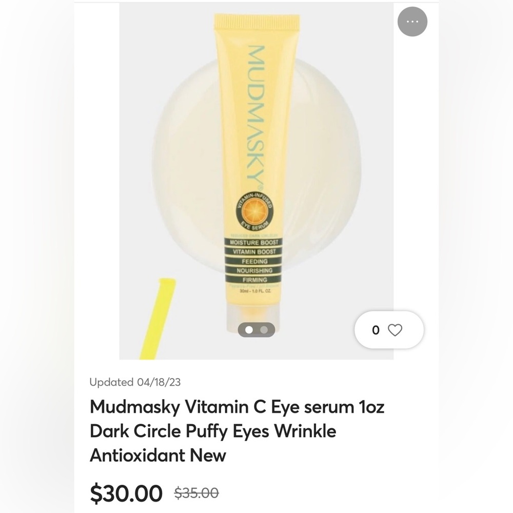 Mudmasky eye serum